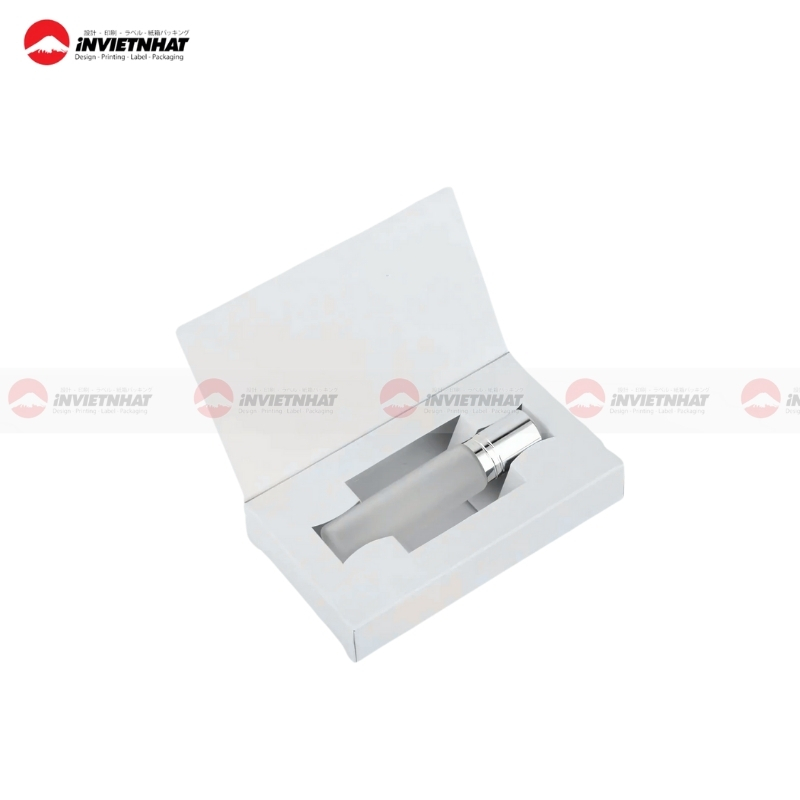 17+ Mẫu hộp giấy mini đựng quà ĐẸP, dễ thương & sáng tạo 21 hop giay mini ivory dung phu kien