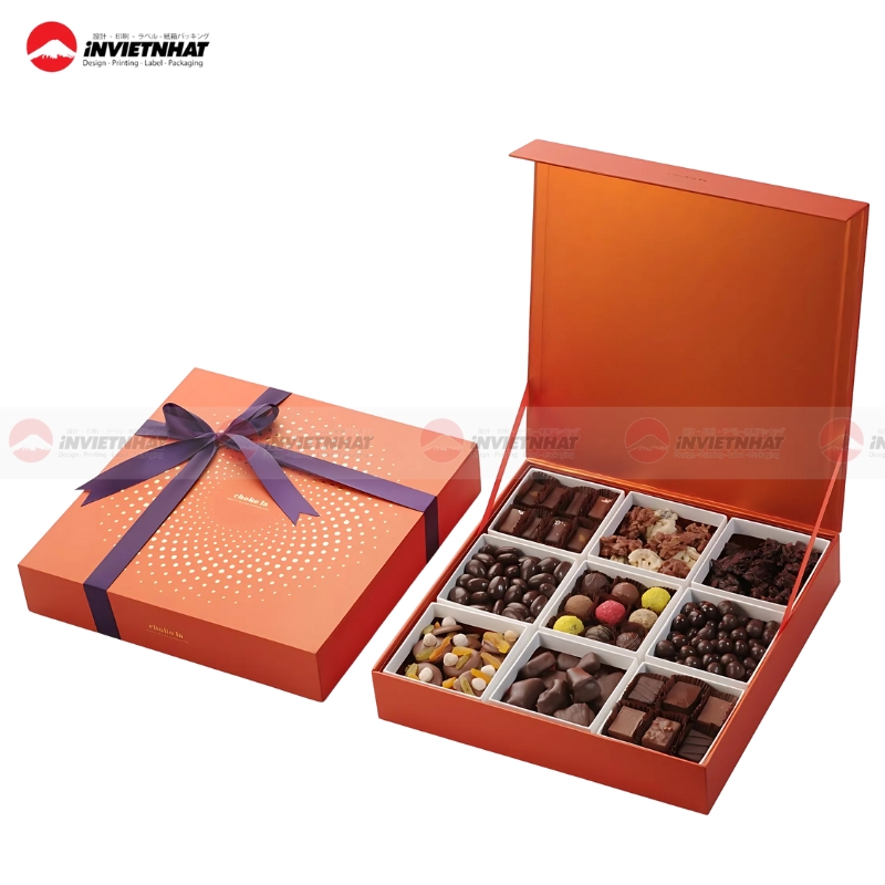 hop giay nam cham dung socola 9 ngan