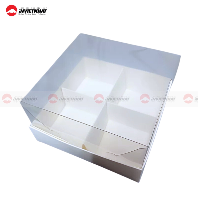 hop giay nap mica 4 ngan