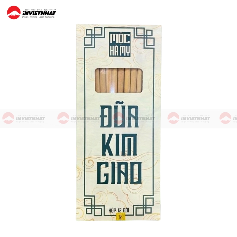 19+ Mẫu hộp giấy đựng đũa thiết kế ĐẸP, sang trọng 42 hop giay thong dung dung dua mem