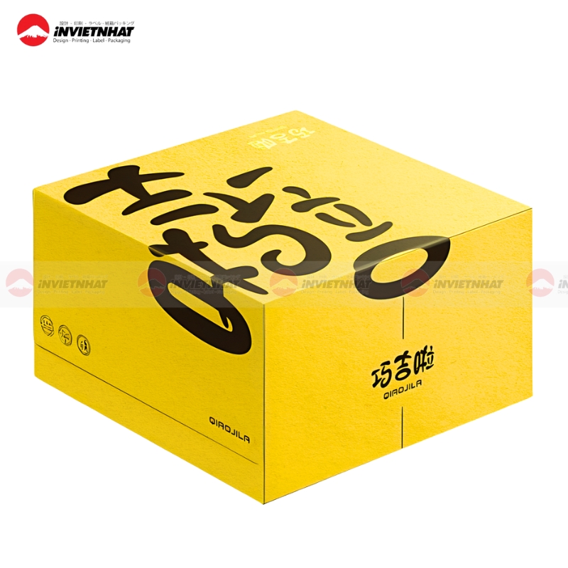 hộp giấy vàng gold cao cấp