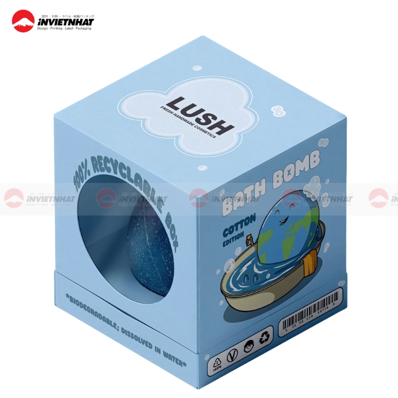 hop giay xanh pastel cua so