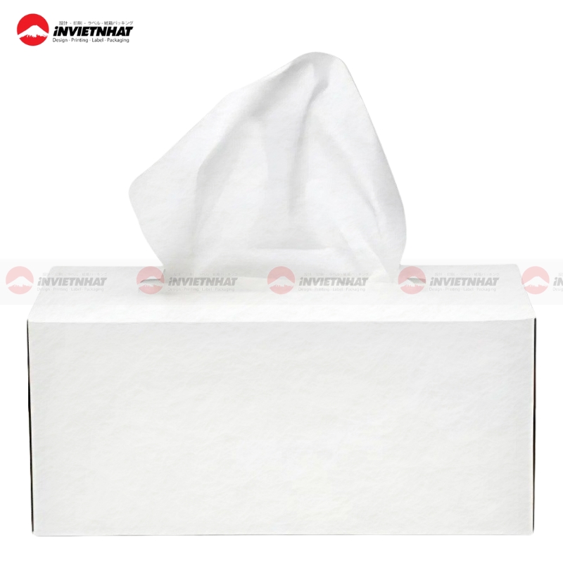 hop khan giay rut trang kraft