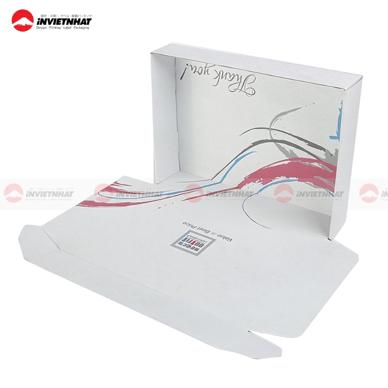 Hộp nắp gài giấy duplex