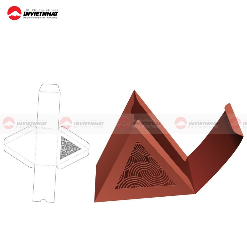 11+ Mẫu hộp giấy hình tam giác ĐỘC ĐÁO & sáng tạo 26 hop tam giac giay i200