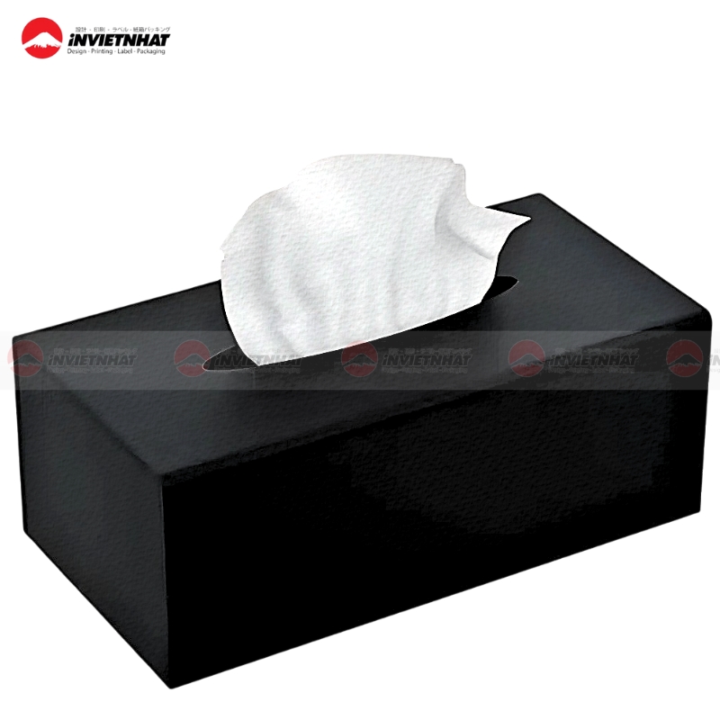 mau hop giay mau den dung giay