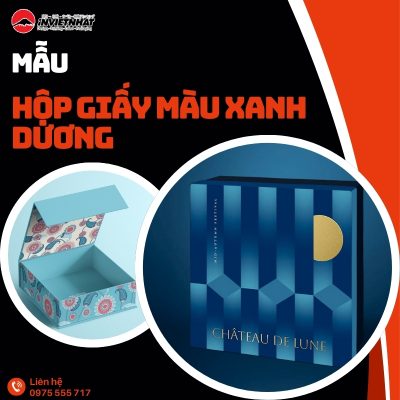 thumb hop giay mau xanh duong