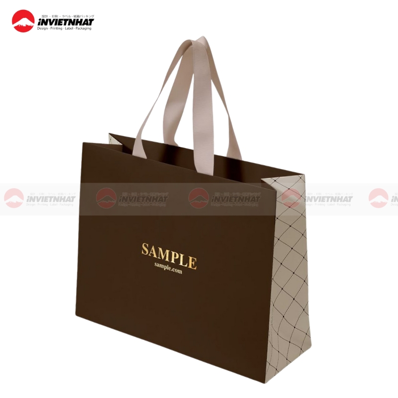 Túi giấy Couche cán bóng