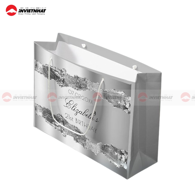 19+ Mẫu túi giấy màu bạc PHẢN QUANG, sang trọng, thu hút ánh nhìn 40 tui giay mau bac d200