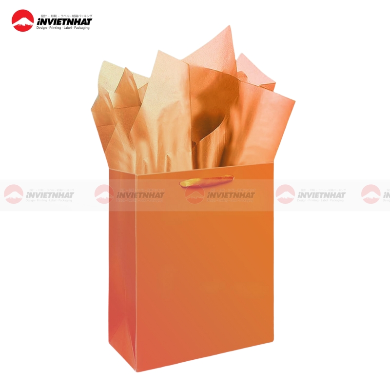 17+ Mẫu túi giấy màu cam BẮT MẮT, tươi sáng, năng động 37 tui giay mau neon orange