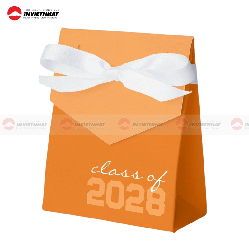 17+ Mẫu túi giấy màu cam BẮT MẮT, tươi sáng, năng động 35 tui giay mau pastel Orange