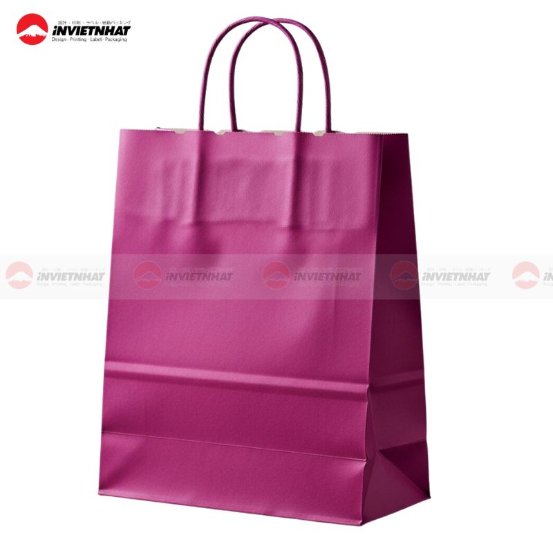 tui giay mau tim magenta