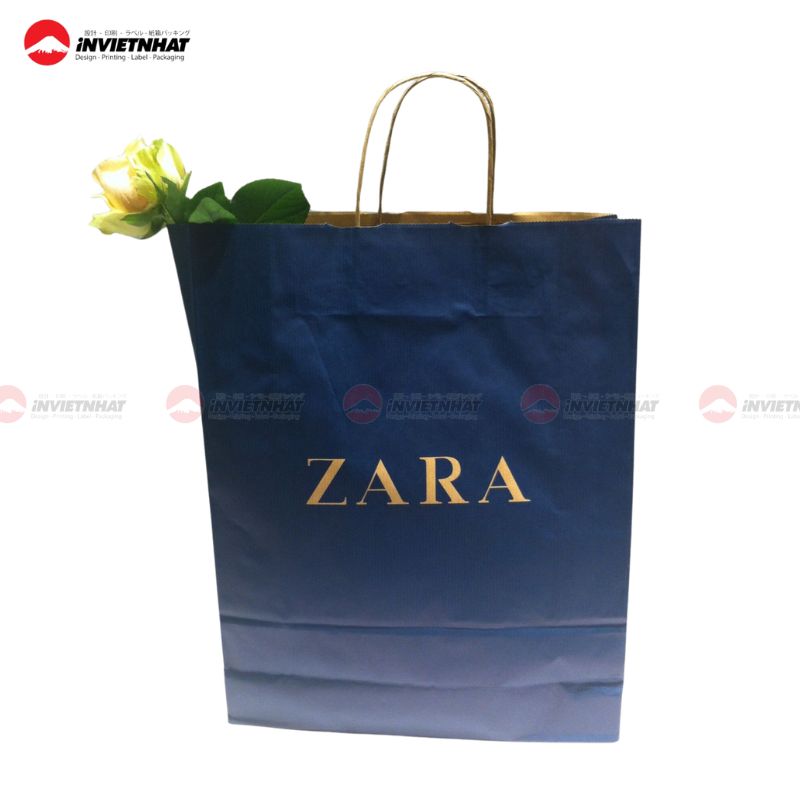 In túi giấy Zara 22 túi giấy zara 1