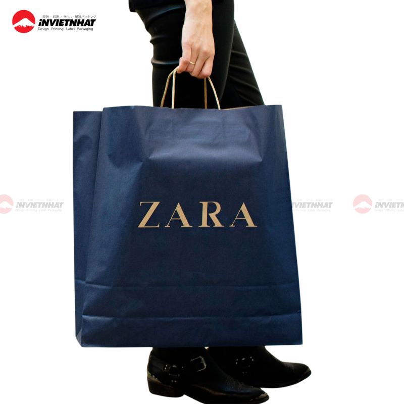 In túi giấy Zara 23 túi giấy zara 2