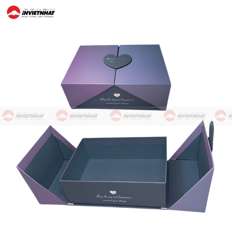 Hop giay 2 canh my thuat