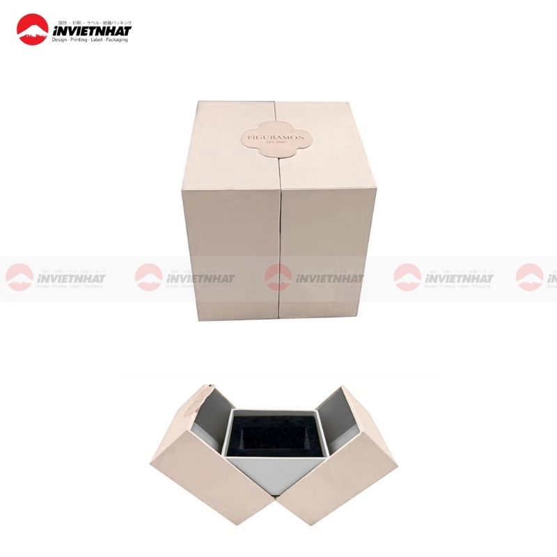 Hop giay 2 canh nam cham