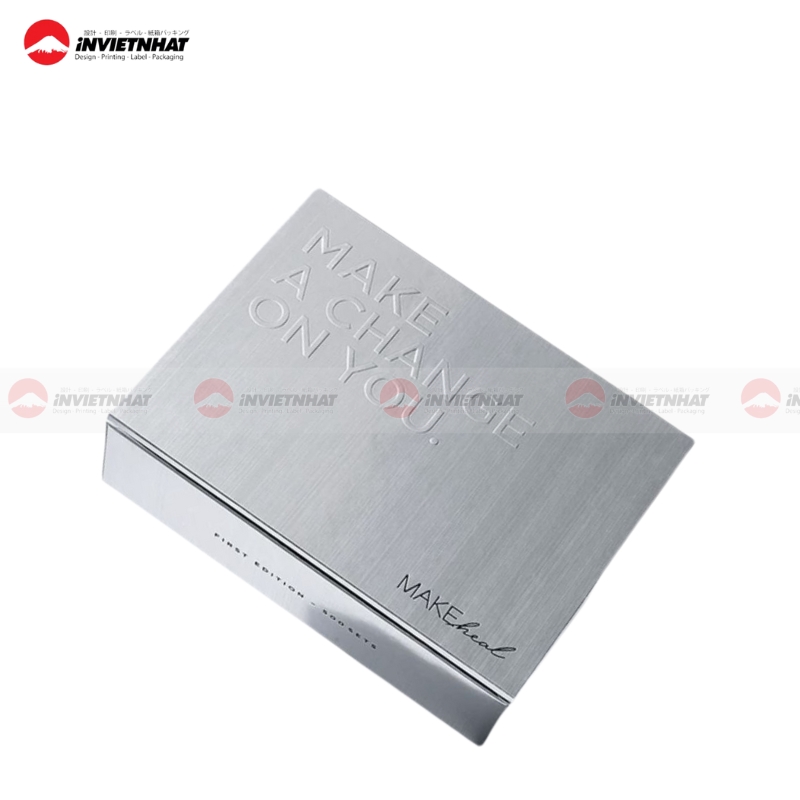 Hop giay Metalize bong