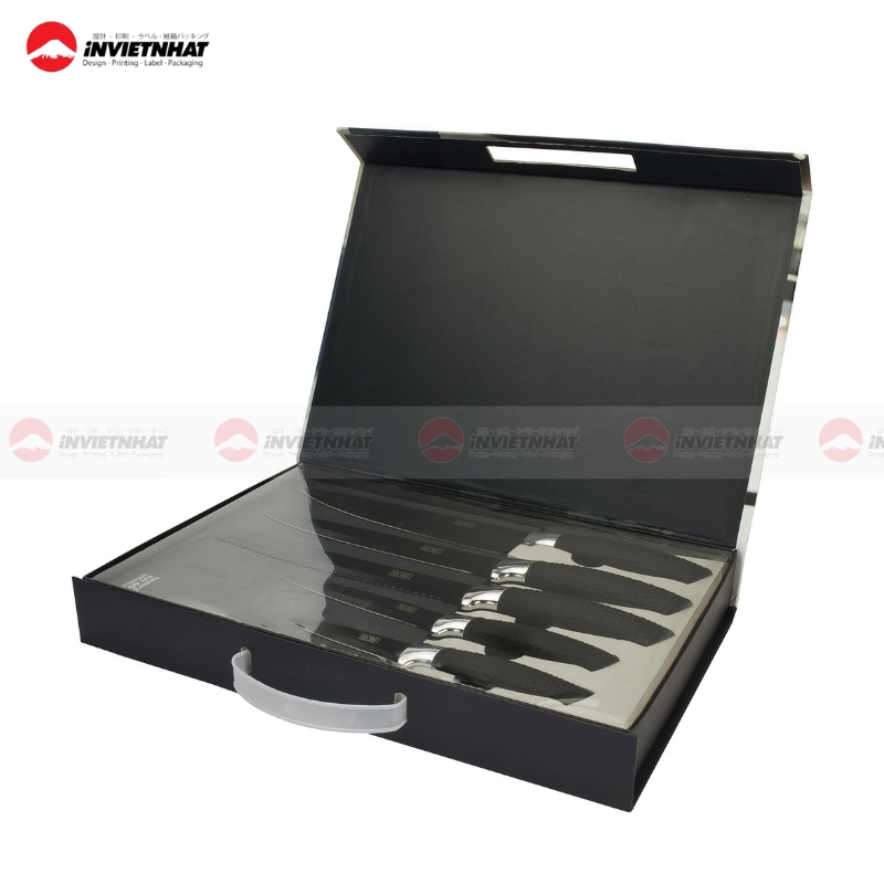 11+ Mẫu thiết kế hộp giấy đựng dao CAO CẤP, bảo vệ cứng cáp 23 Hop giay dung bo dao