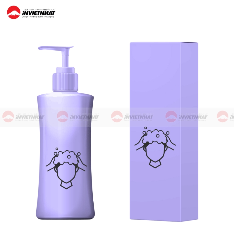 Hop giay dung dau goi nap gap