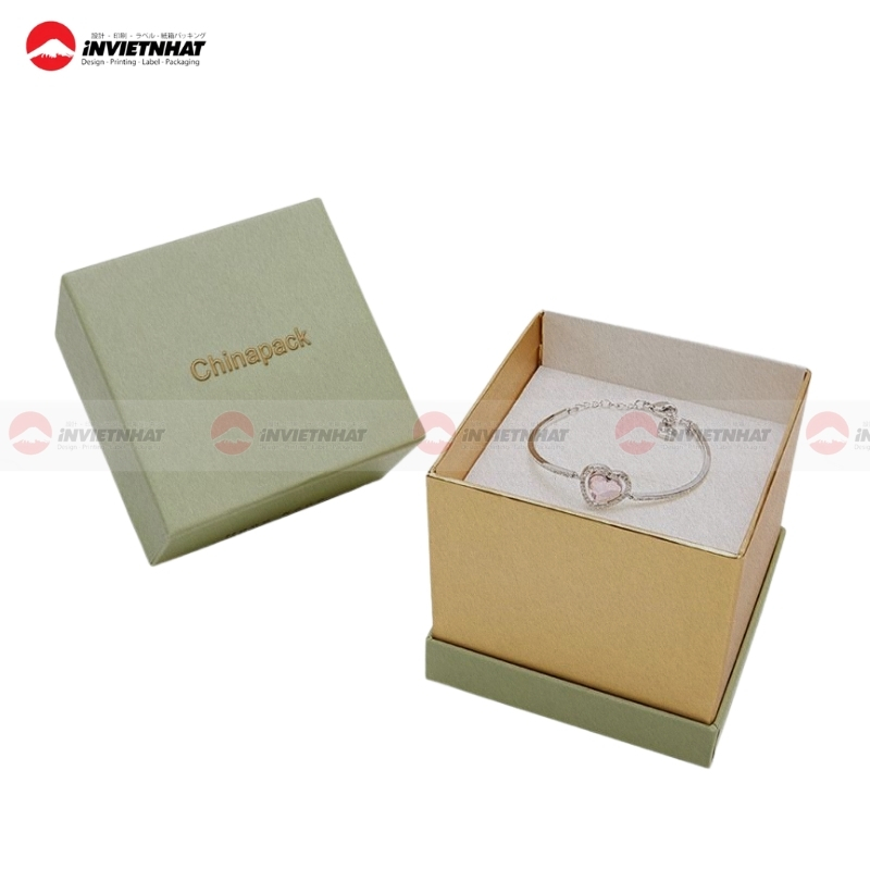 11+ Mẫu hộp giấy đựng lắc tay CAO CẤP, trang sức sang trọng 20 Hop giay dung lac tay am duong