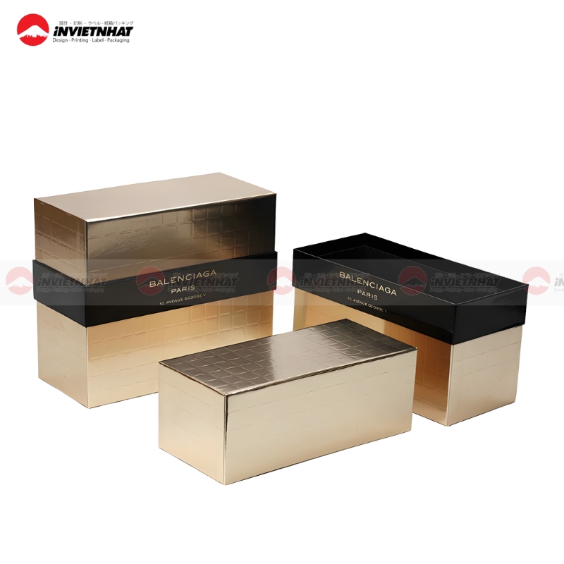 11+ Mẫu in hộp giấy Metalize SÁNG BÓNG lấp lánh, giá rẻ, chất lượng 22 Hop giay kim loai hoa