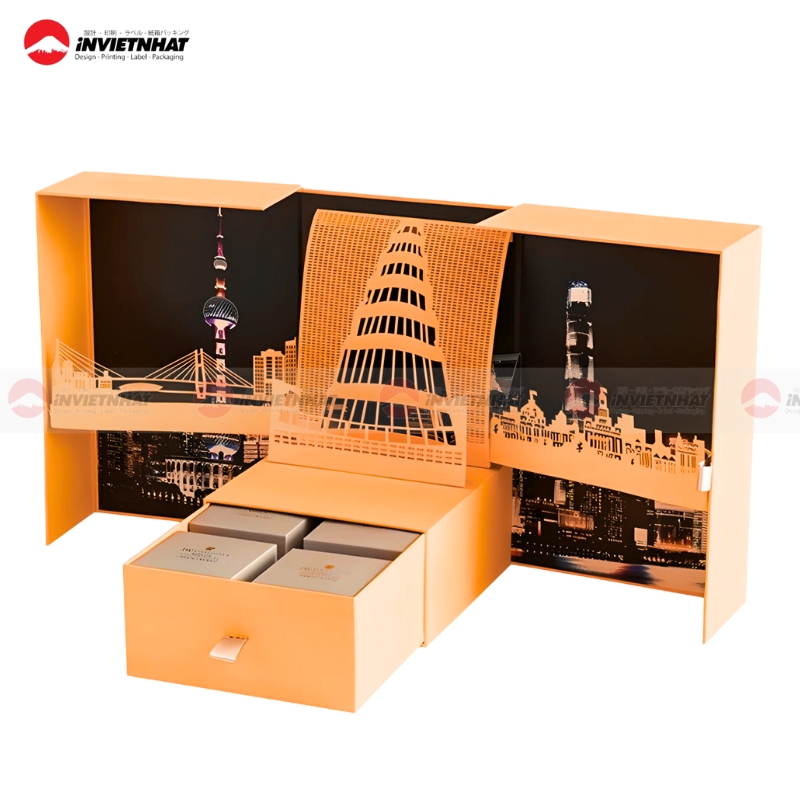 Hop giay kraft phu UV