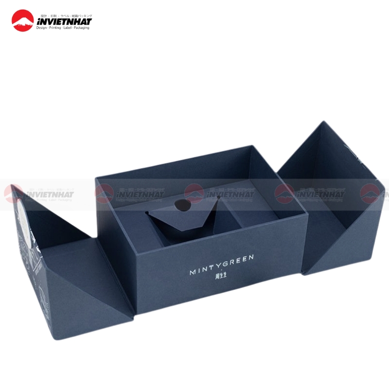 Hop giay mo hai canh