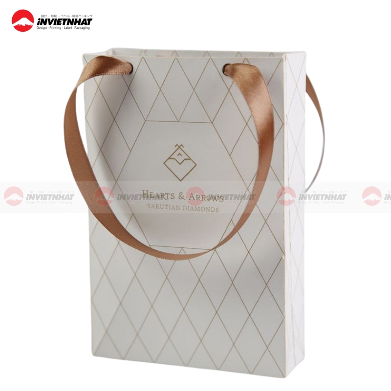 Tui giay ivory trang nga