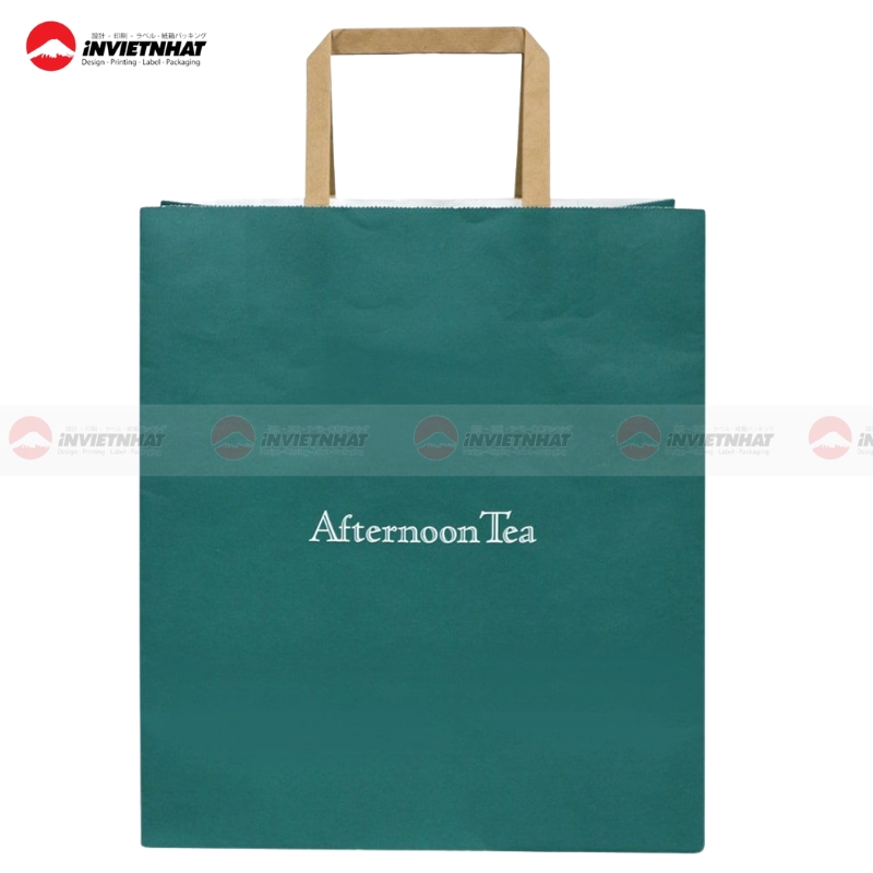 Tui giay mau xanh la