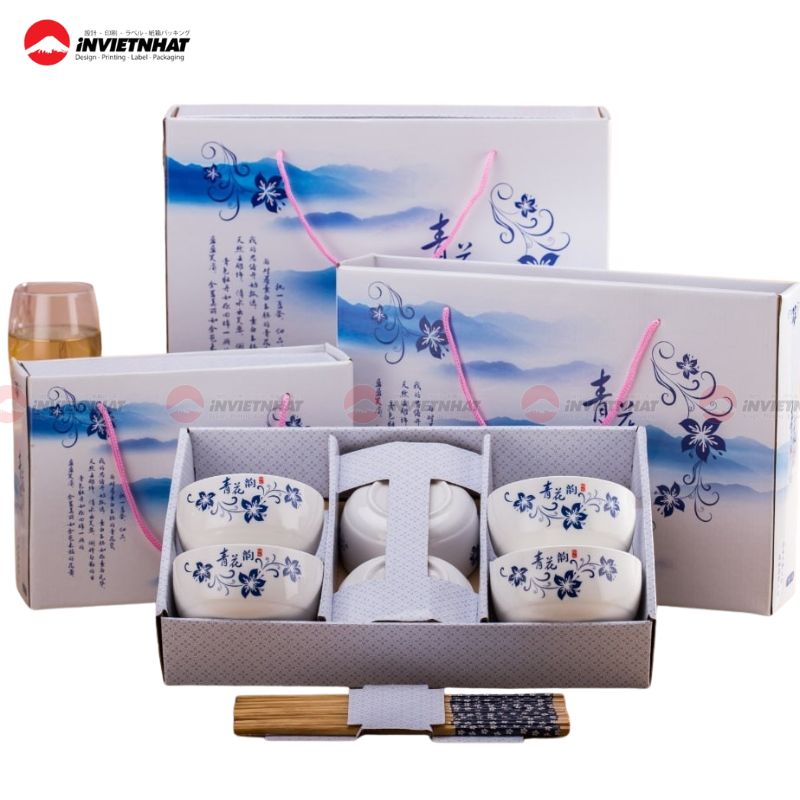 hộp giấy đựng chén 2