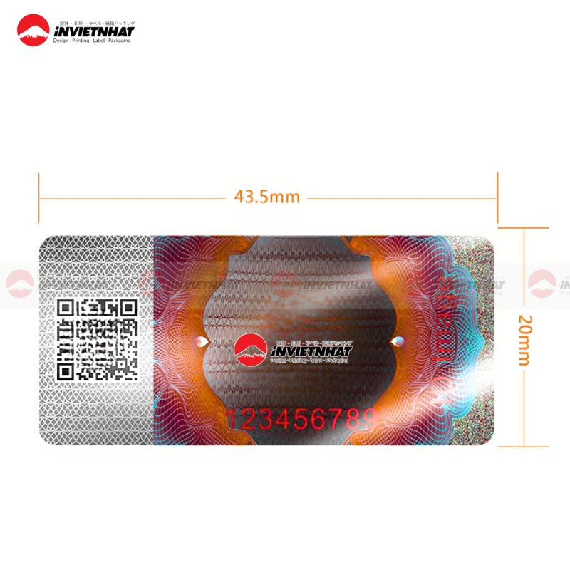 KÍCH THƯỚC tem chống giả phổ biến hiện nay theo mọi hình dáng 20 kich thuoc tem chong hang gia