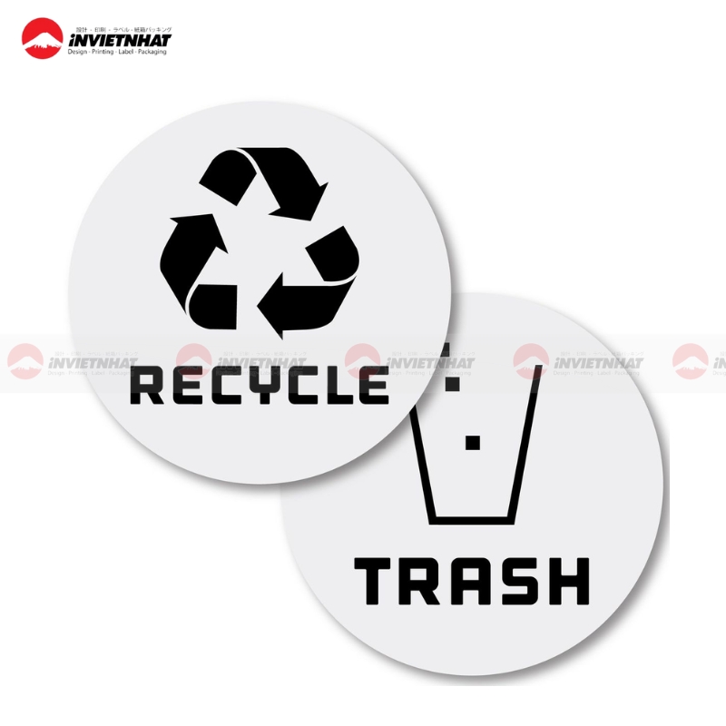 11+ Mẫu tem dán thùng rác phân loại rõ ràng theo Bộ Y Tế 23 nhan dan thung rac