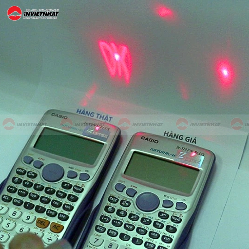 Cách phân biệt tem chống giả Casio CHÍNH HÃNG hiệu quả 15 phan biet tem Casio that va gia