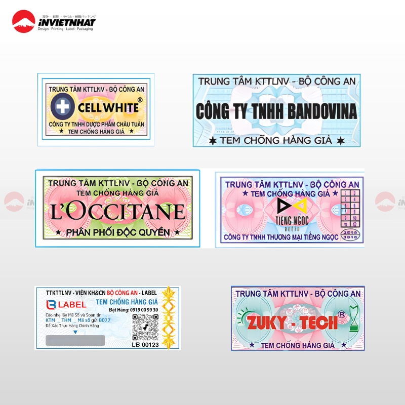 Quy định về in tem chống hàng giả tiêu chuẩn theo PHÁP LÝ Bộ Công an 12 quy dinh tem chong gia Bo Cong An