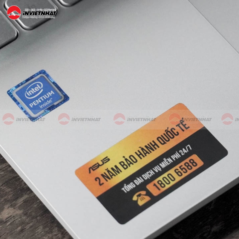 11+ Mẫu tem bảo hành laptop ĐẸP, vị trí dán rõ ràng 18 tem bao hanh asus