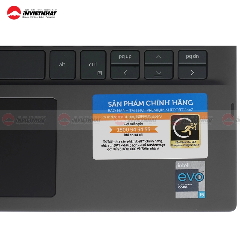 11+ Mẫu tem bảo hành laptop ĐẸP, vị trí dán rõ ràng 17 tem bao hanh o cung laptop