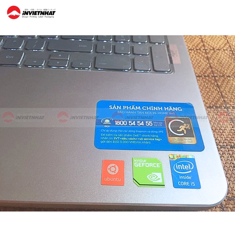 11+ Mẫu tem bảo hành laptop ĐẸP, vị trí dán rõ ràng 22 tem chong boc laptop