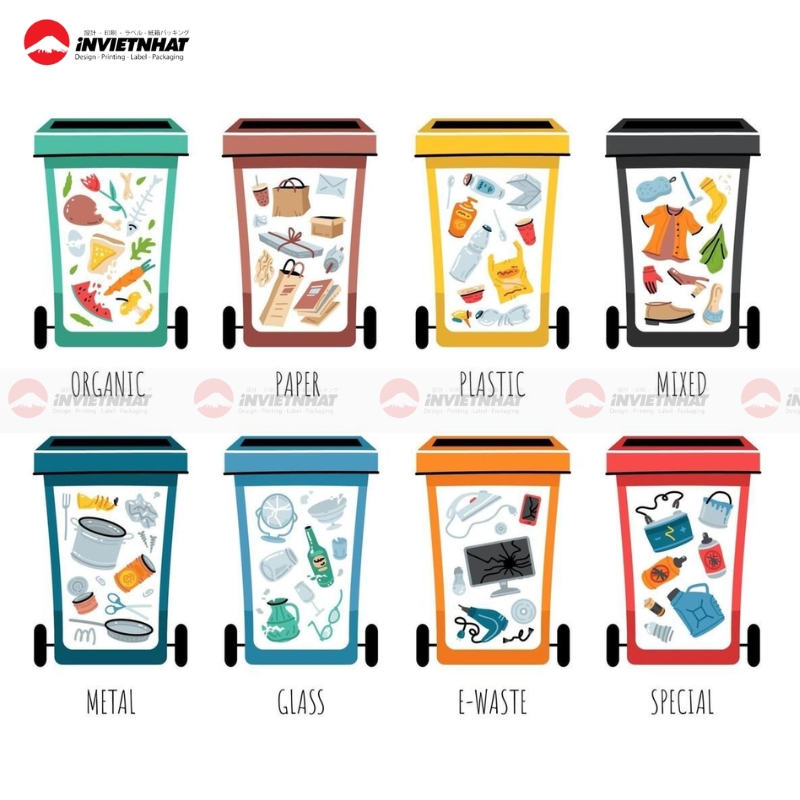 11+ Mẫu tem dán thùng rác phân loại rõ ràng theo Bộ Y Tế 24 tem dan rac thai sinh hoat