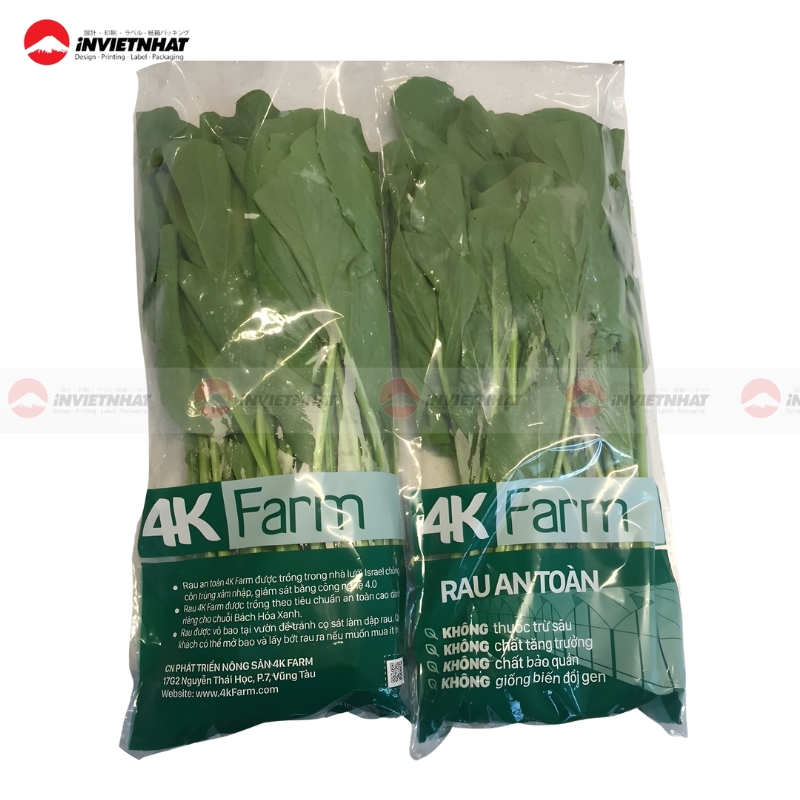 11+ Mẫu tem nhãn rau củ CHỐNG NƯỚC, chịu nhiệt giá rẻ 23 tem dan rau cu GlobalGAP