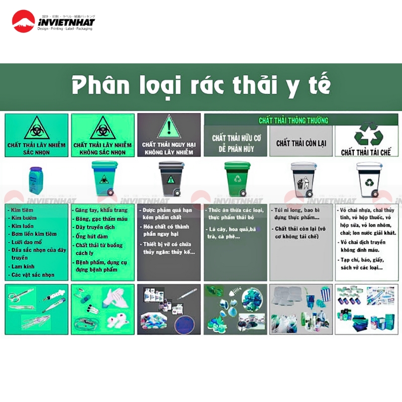 11+ Mẫu tem dán thùng rác phân loại rõ ràng theo Bộ Y Tế 17 tem dan thung rac y te