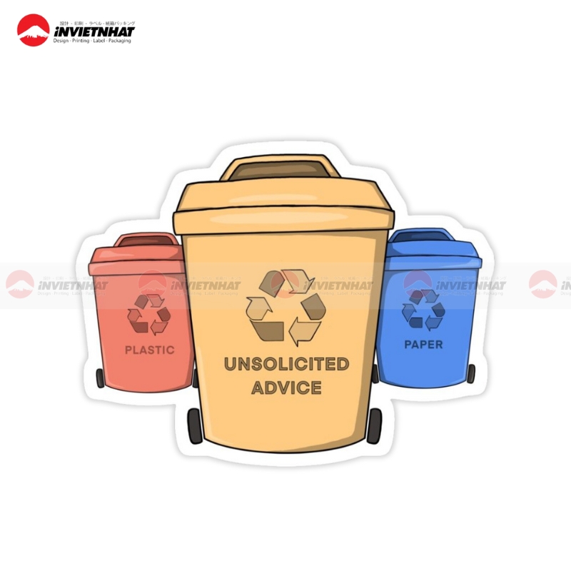 11+ Mẫu tem dán thùng rác phân loại rõ ràng theo Bộ Y Tế 15 tem phan loai thung rac