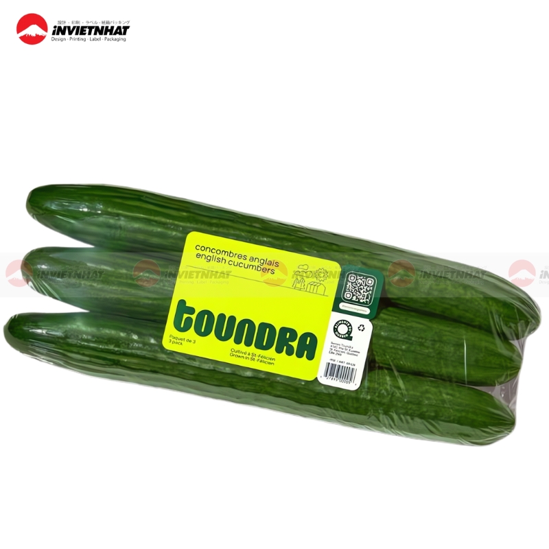 11+ Mẫu tem nhãn rau củ CHỐNG NƯỚC, chịu nhiệt giá rẻ 16 tem rau qua tuoi