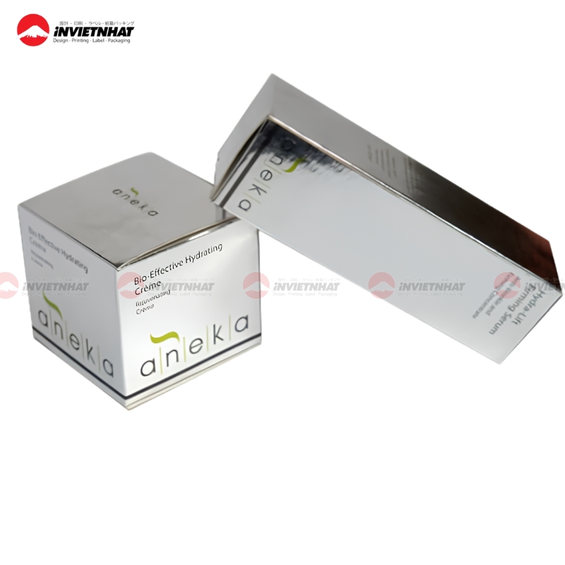 19+ Mẫu in hộp giấy Metalize SÁNG BÓNG chất lượng 17 thung carton 3 lop