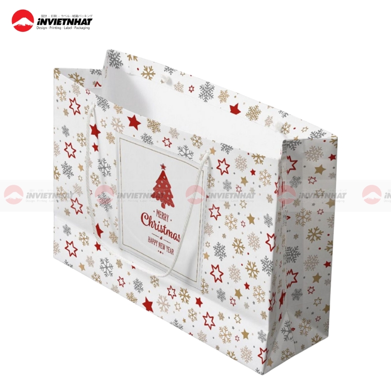 tui giay chu de Noel