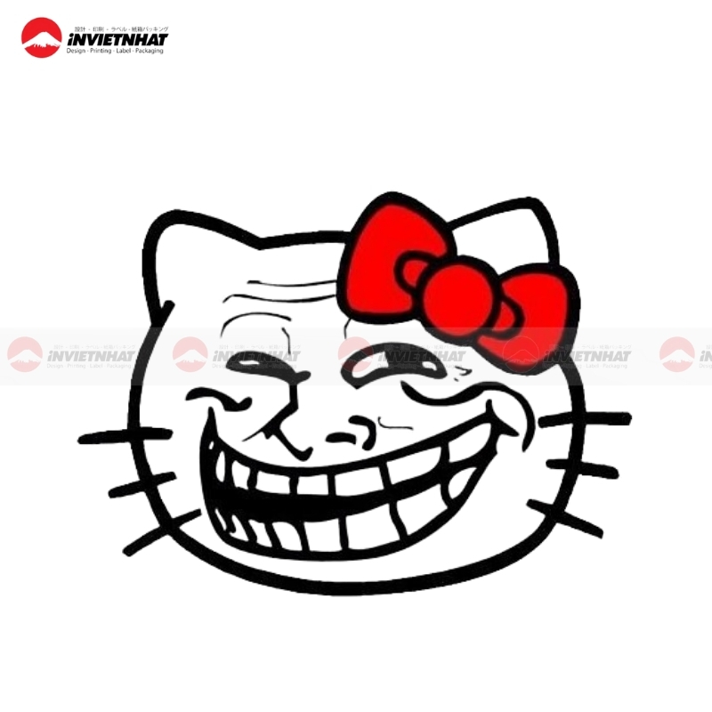 Sticker Hello kitty Meme