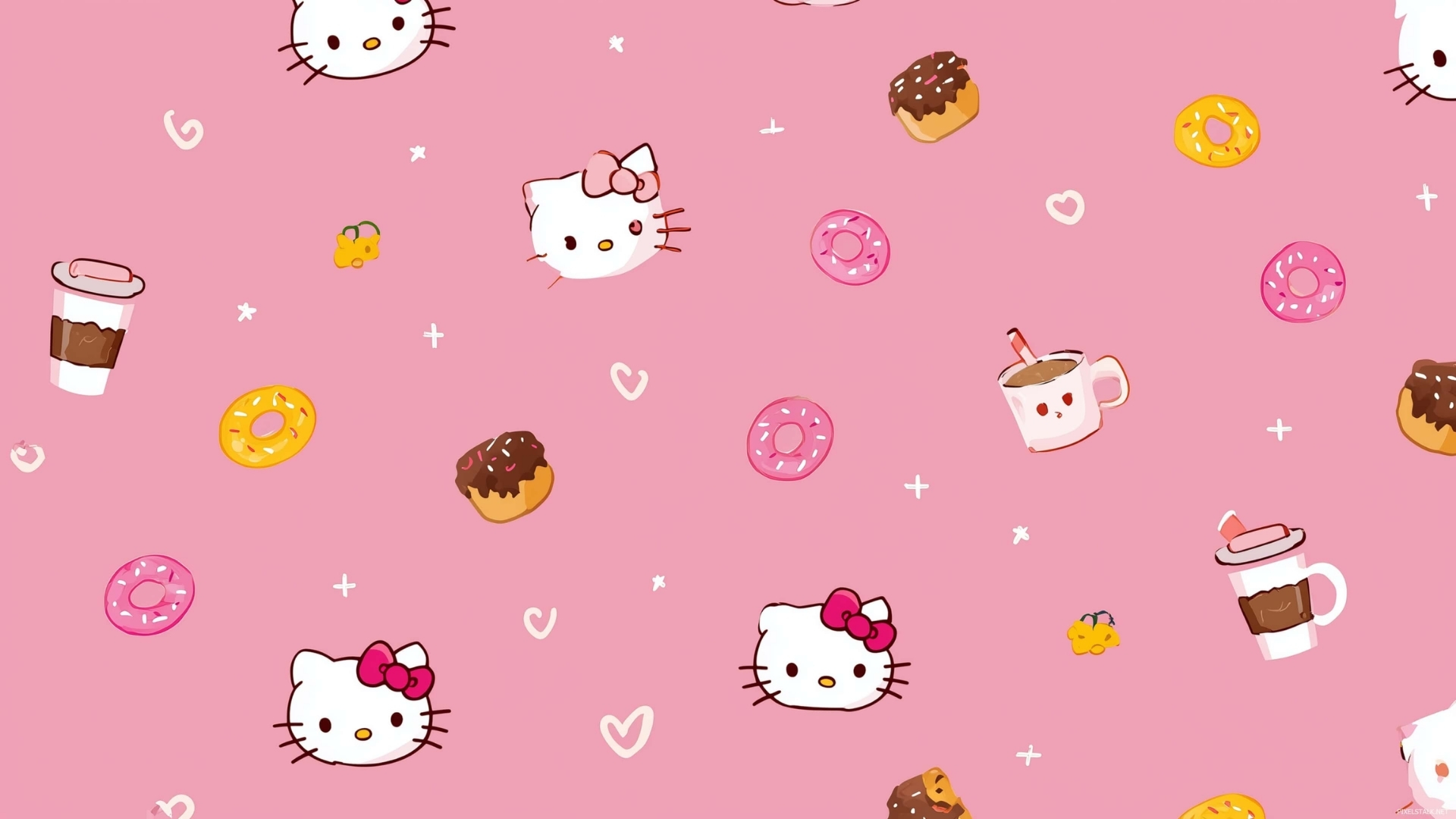 background hello kitty birthday