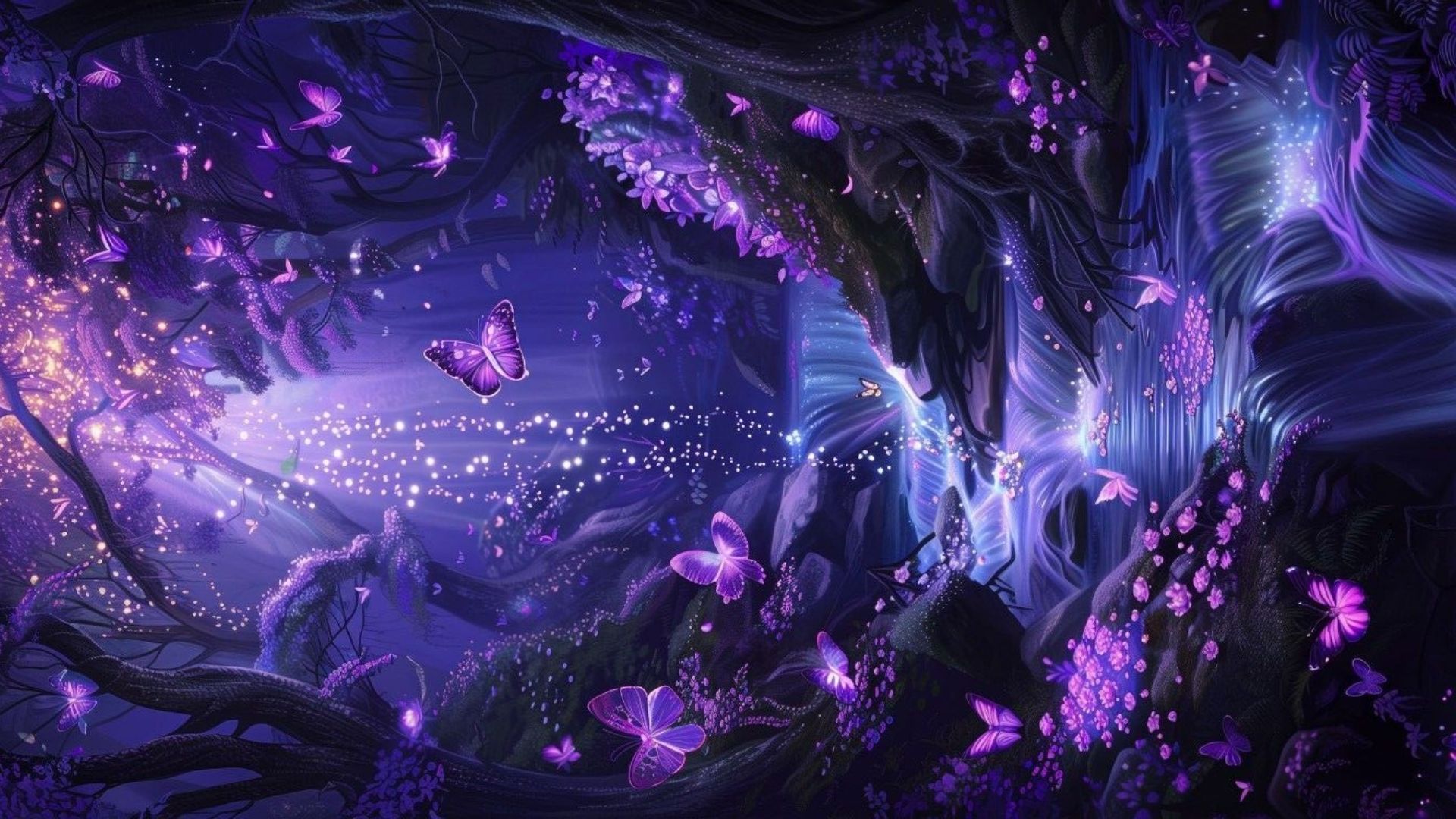 background tim huyen bi