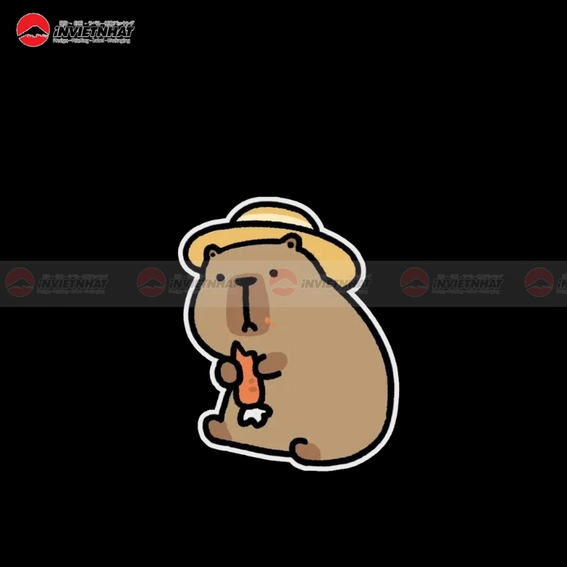 capybara doi mu ngo