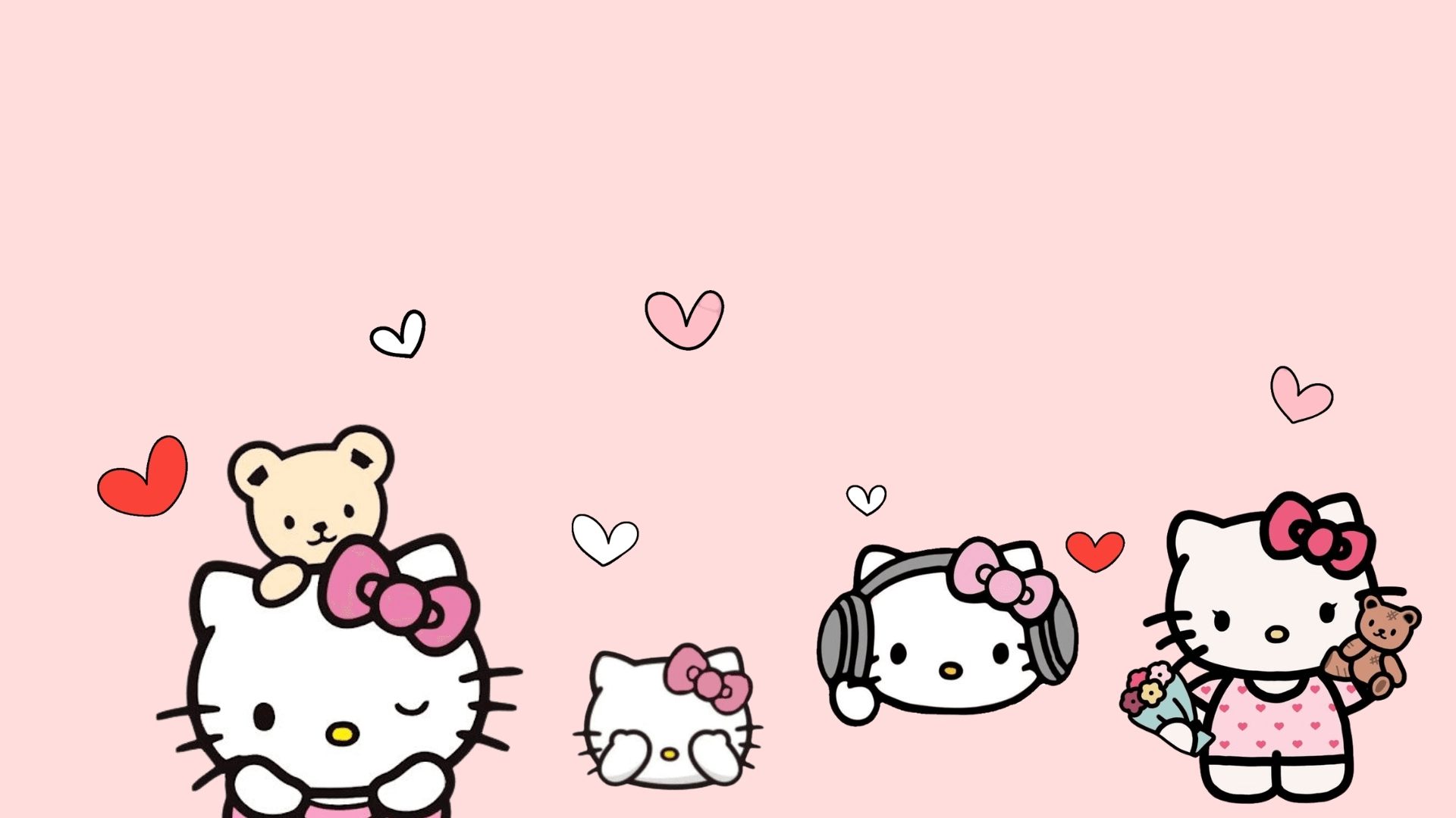 cute background hello kitty wallpaper