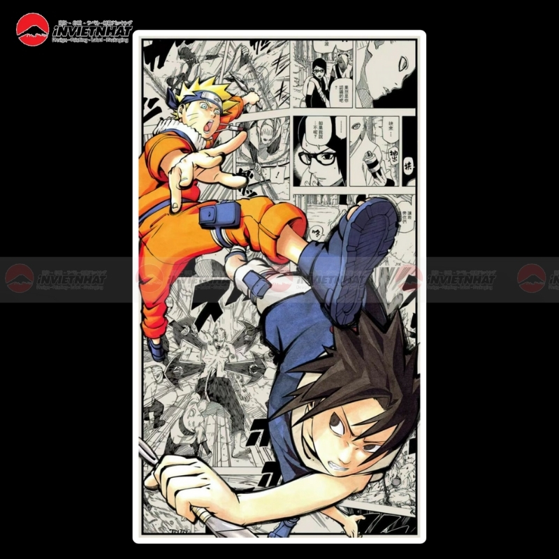 decal dan tuong naruto vs sasuke